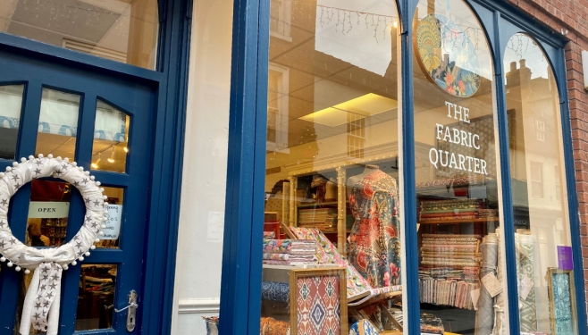 The fabric store sale